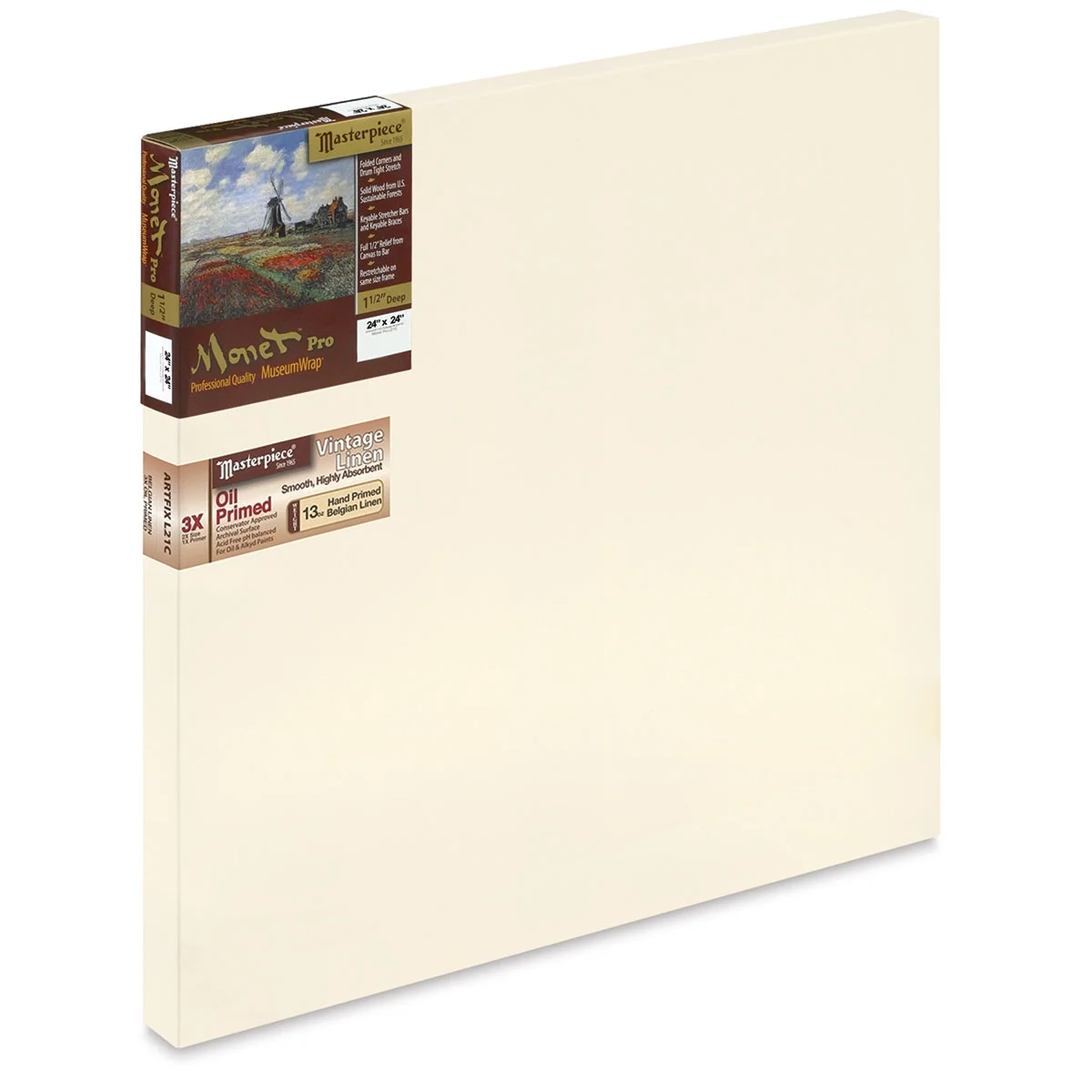 Masterpiece Monet Pro Linen Canvas - 24