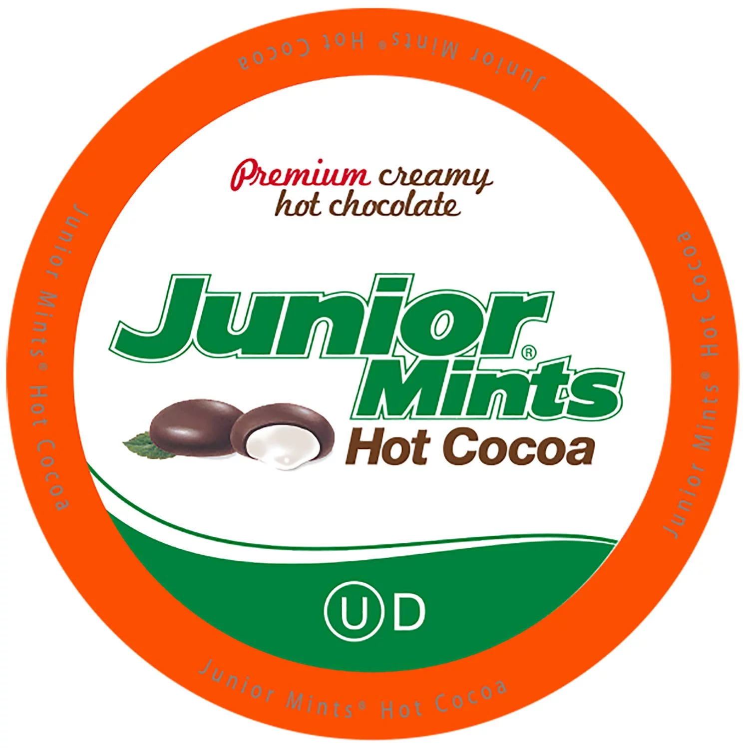 Tootsie Roll Junior Mints Hot Cocoa Pods, Compatible With Keurig K Cup Brewers, Perfect Peppermint Hot Chocolate Gift, Candy Junior Mints Hot Cocoa, 40 Count