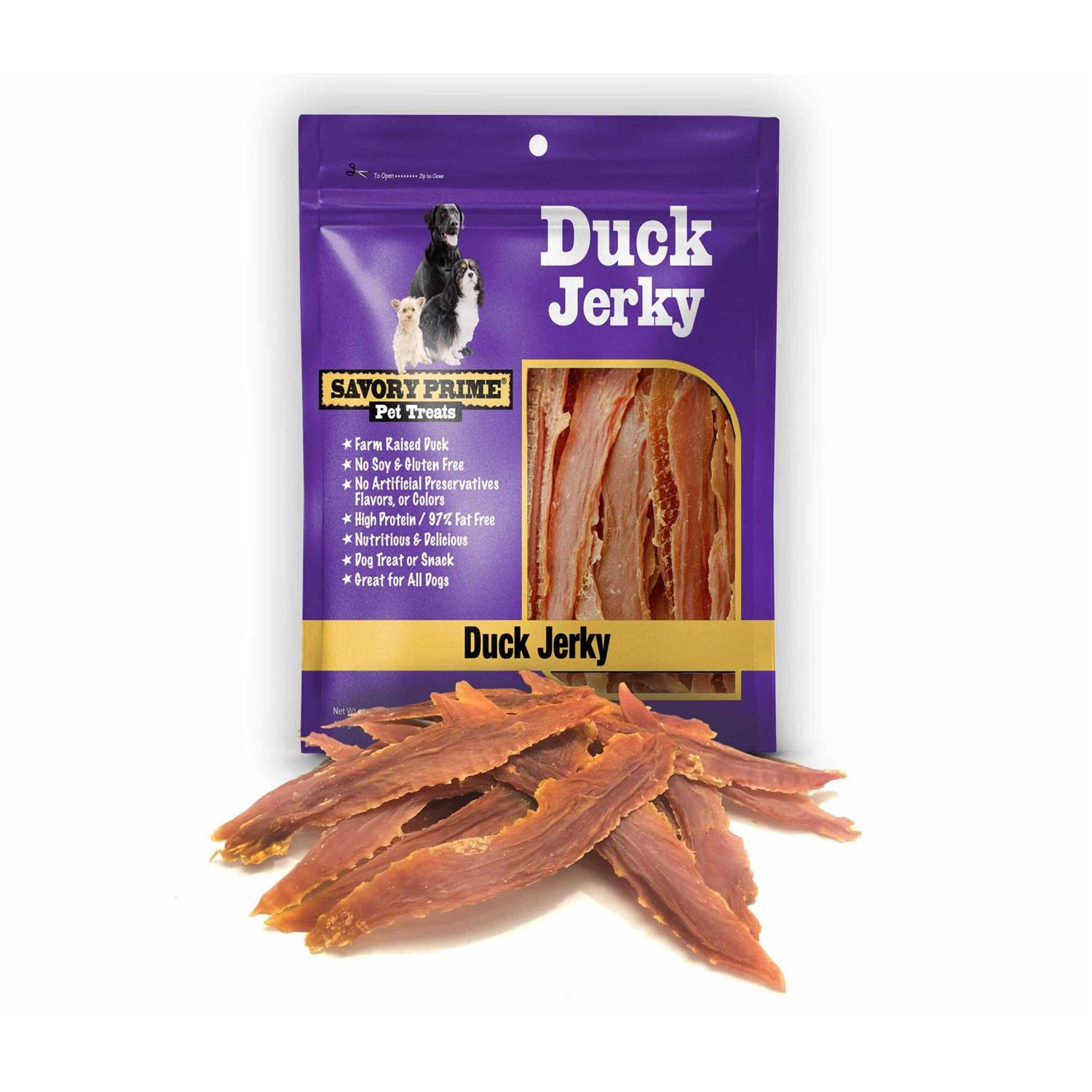 Savory Prime Natural Duck Jerky - Pet Supplies online store