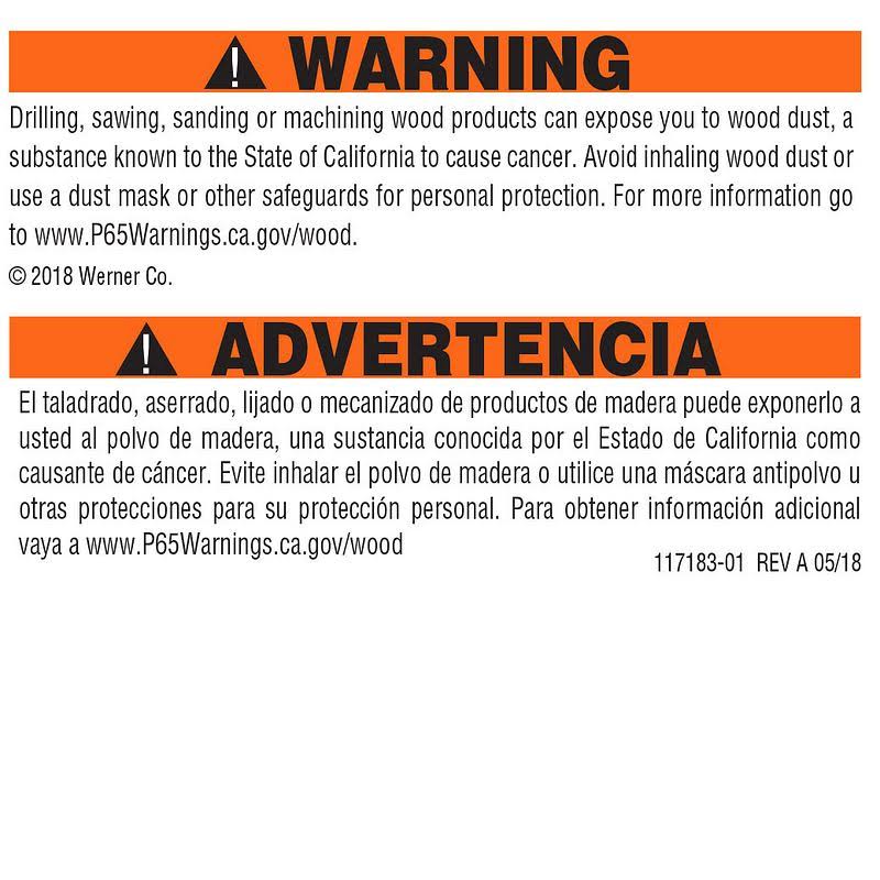 Werner WH2510 10 ft. Heavy-Duty Wood Attic Ladder (54 in. x 25 in. Opening)