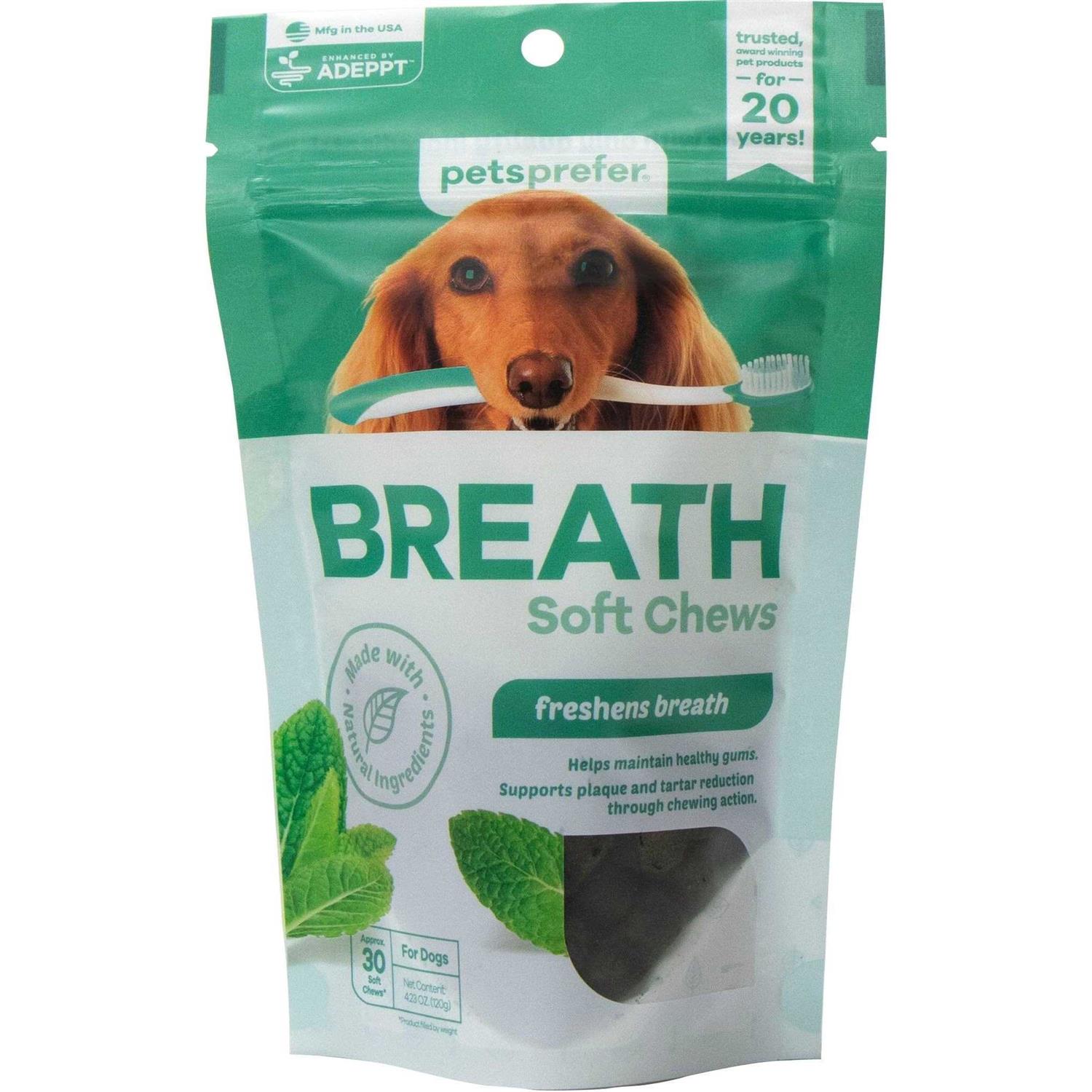 PetsPrefer Breath Soft Chews w/ Adeppt - Pet Supplies online store