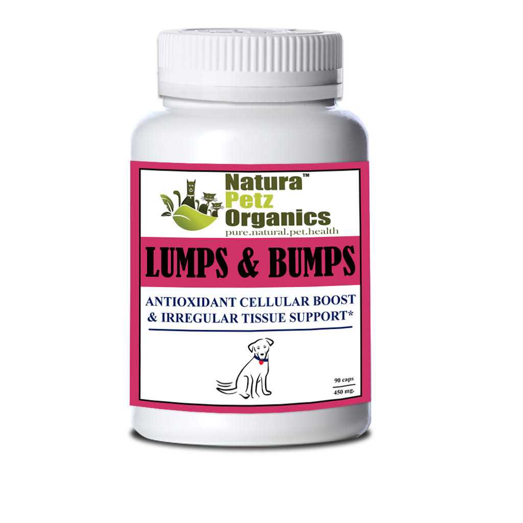 Natura Petz Organics Lumps and Bumps Capsules Irregular Tissue Support* for Dogs and Cats* - Pet Supplies online store