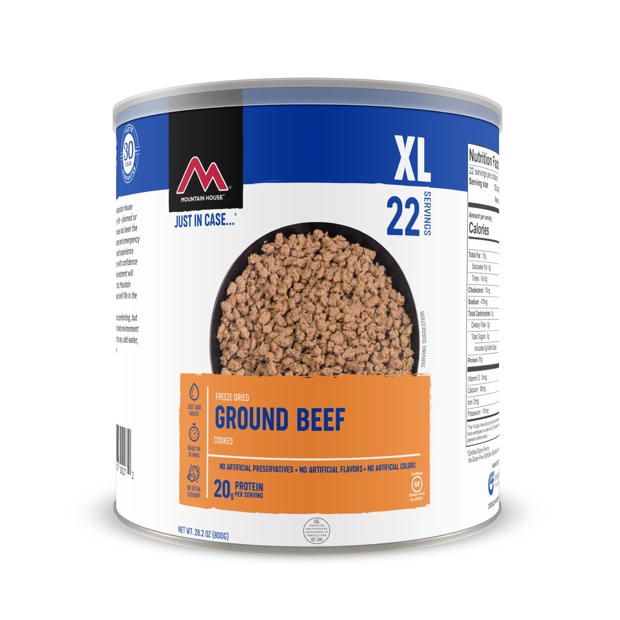 Mountain House Ground Beef #10 Can