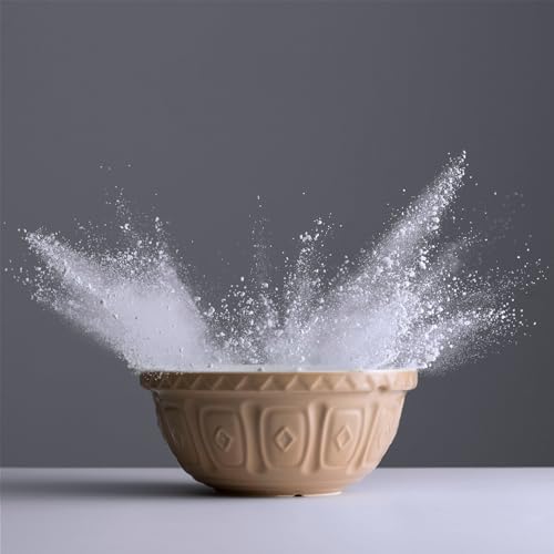 Mason Cash 2001.003 Mixing Bowl, 5.35-Quart, Beige