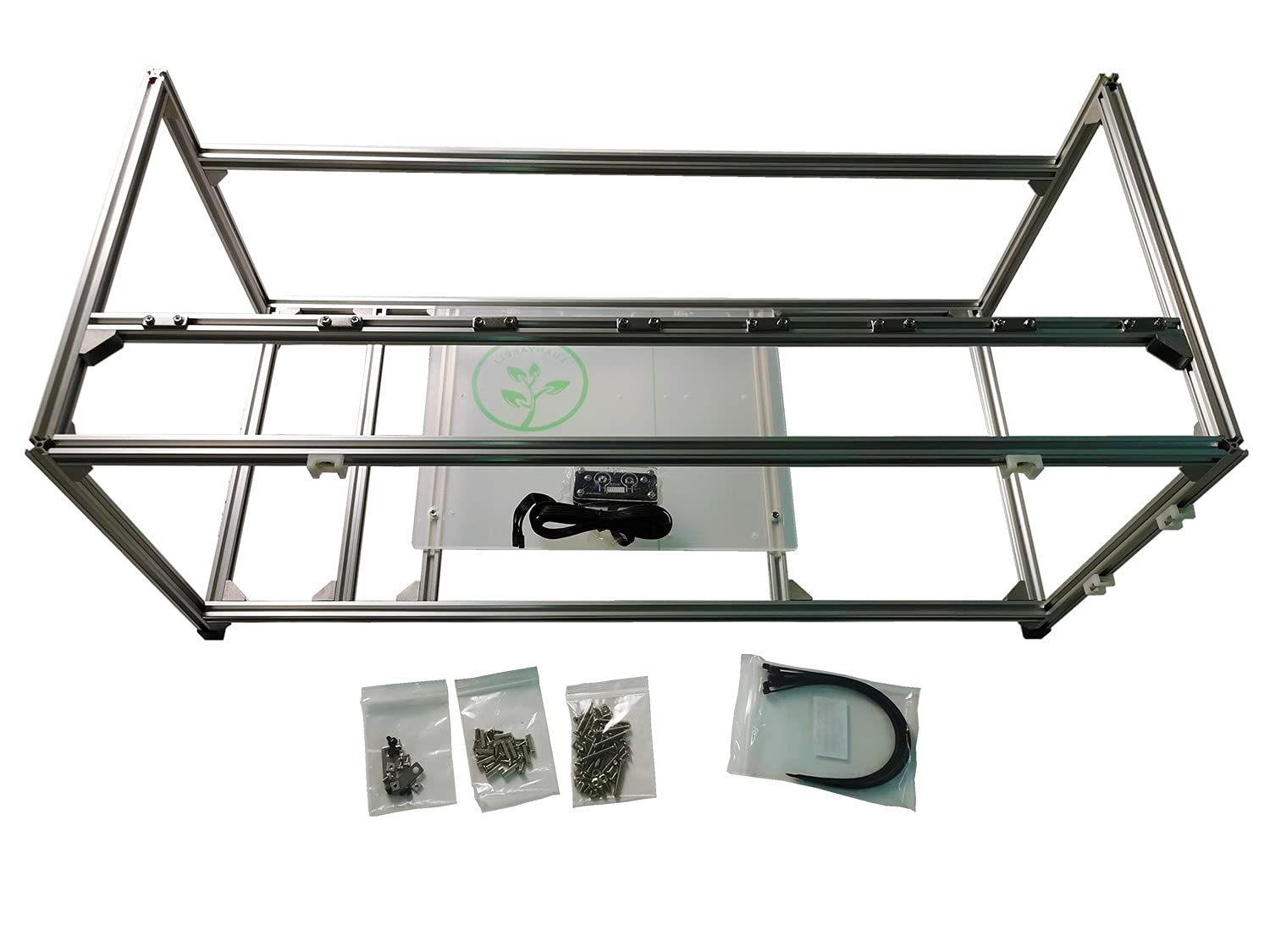 BitMinerex 8 GPU T-slotted Aluminum Mining Rig Open Air Frame Case