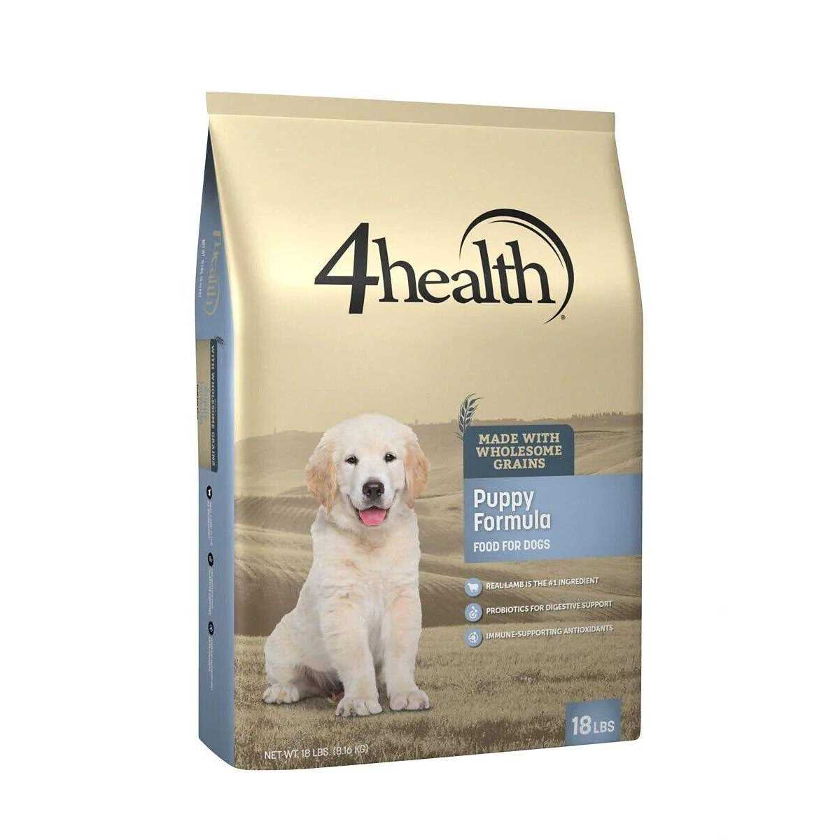 4health Wholesome Grains Puppy Lamb Formula Dry Dog Food - Pet Supplies online store