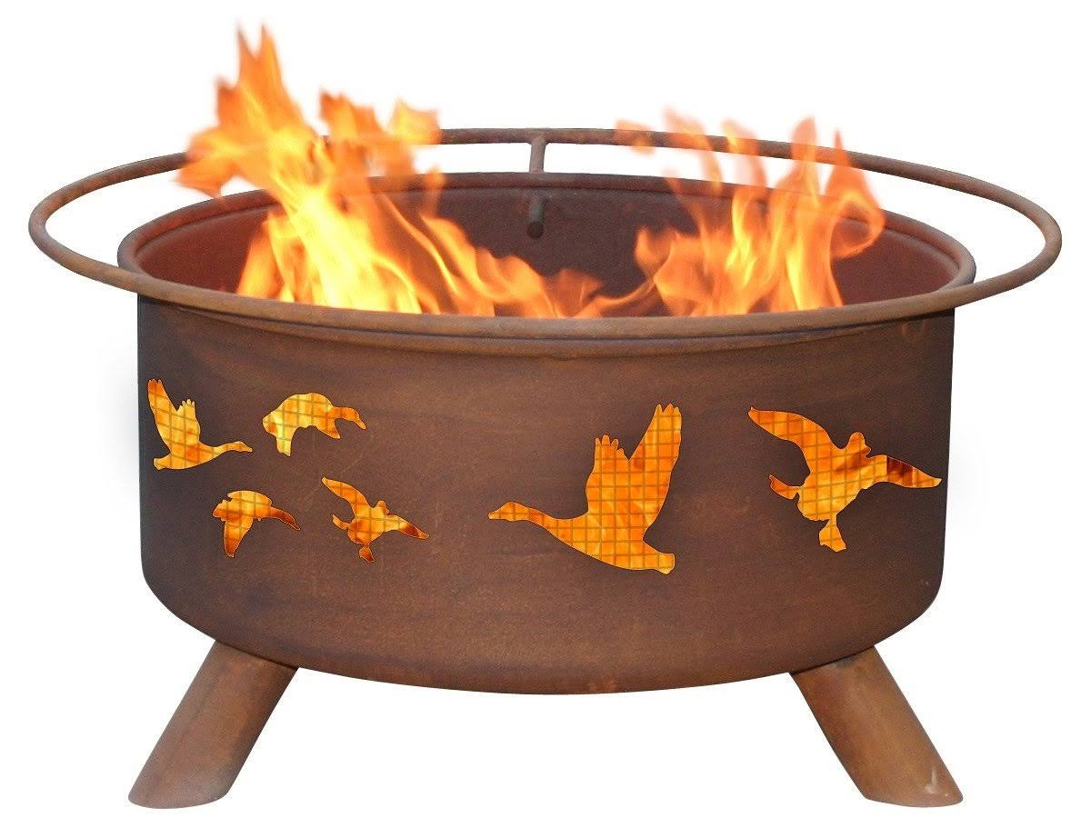 Patina Products Wild Ducks Fire Pit