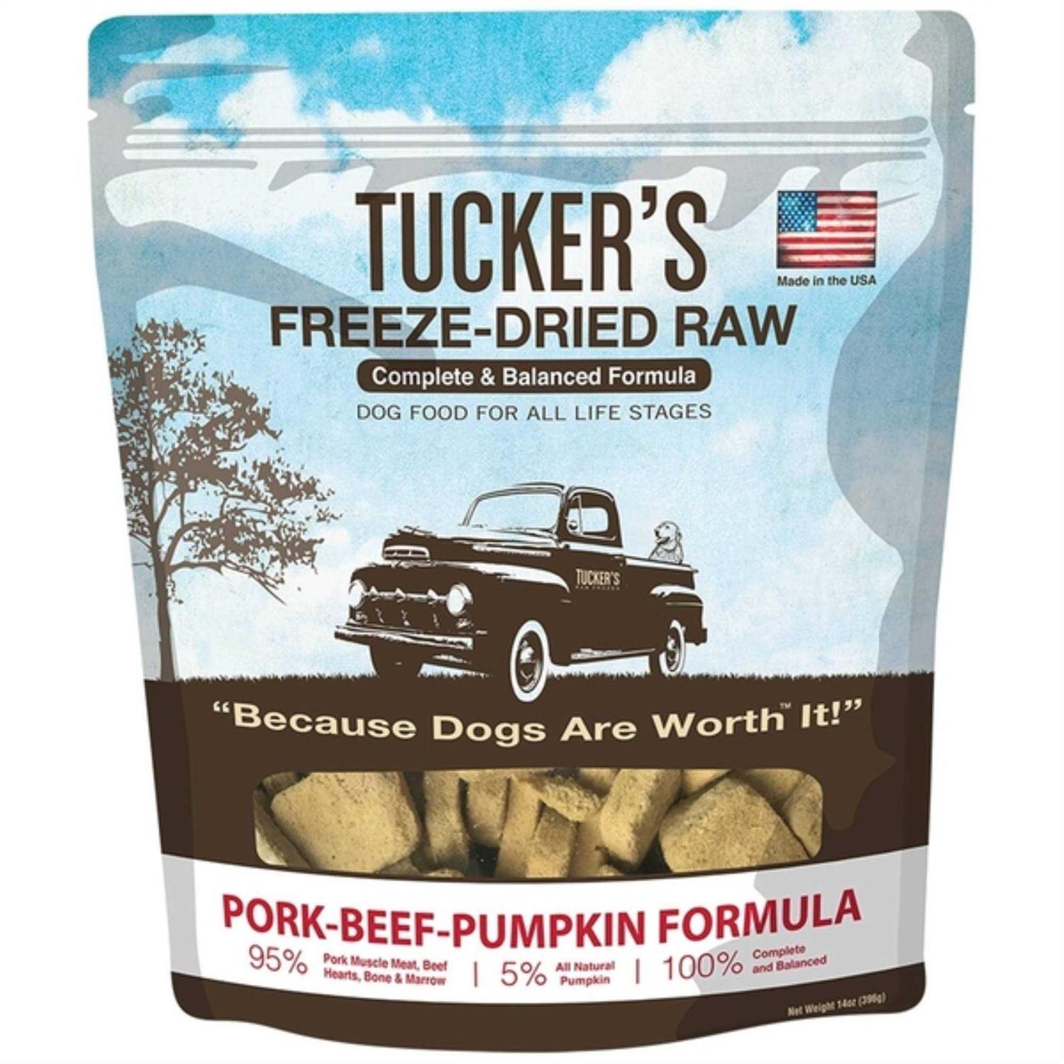 Tucker's Freeze Dried Beef & Pumpkin 14oz - Pet Supplies online store