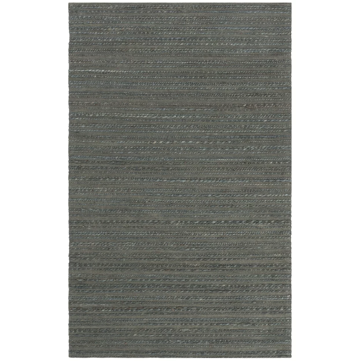 SAFAVIEH Cape Cod Valentin Striped Area Rug, 4' x 6', Dark Green