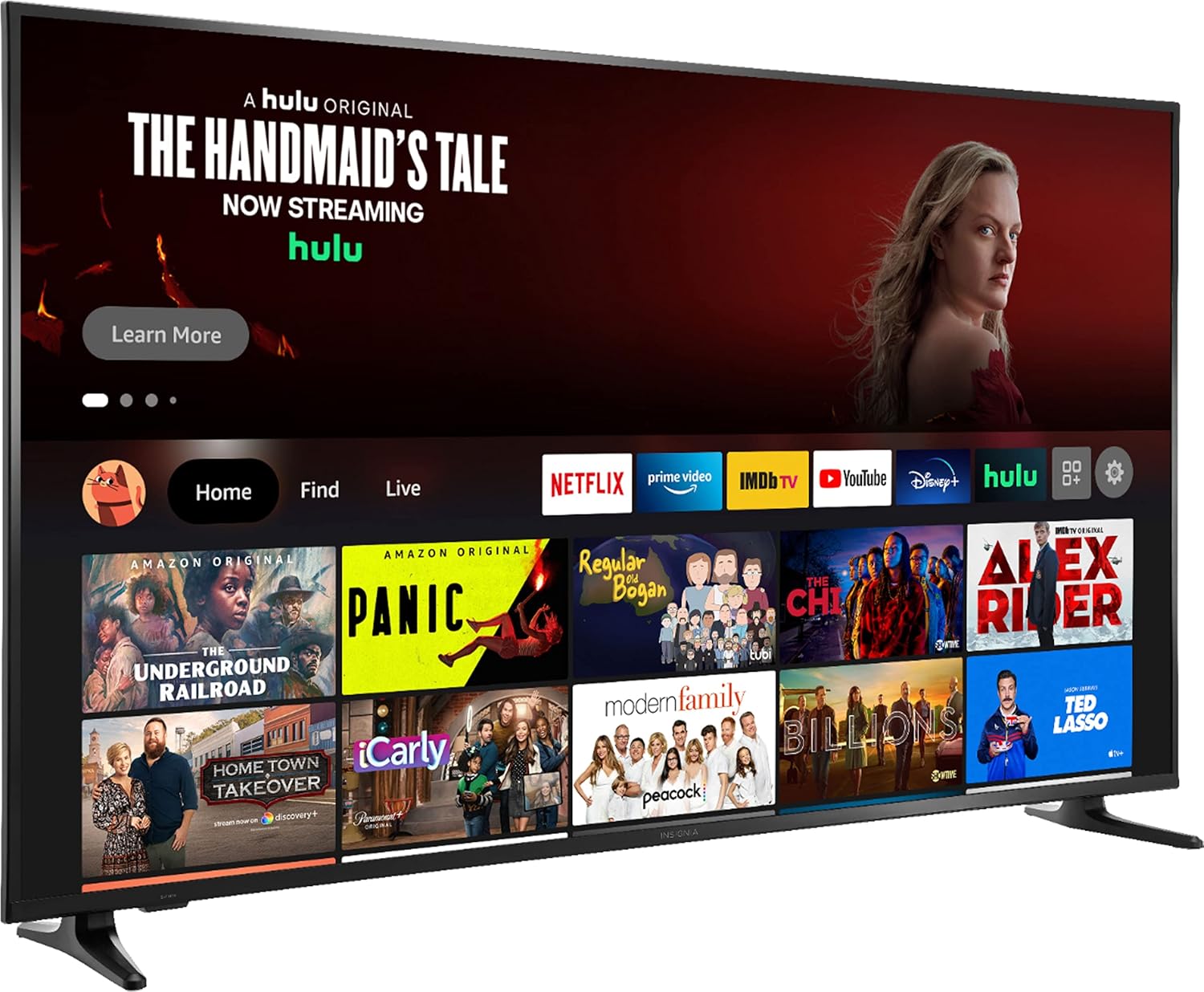 Insignia 70-inch Class F30 Series LED 4K UHD Smart Fire TV (NS-70DF710NA21, 2020 Model)