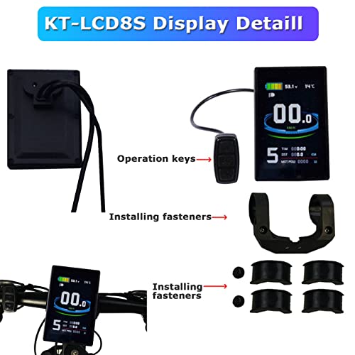 Electric Bike Conversion Kit, Rear Wheel 48V 1000W 1500W Ebike Conversion Kit, Electric Bicycle Hub Motor Kit with Intelligent Dual Mode Controller and PAS System for Mountain Bike,48V1000W-700c