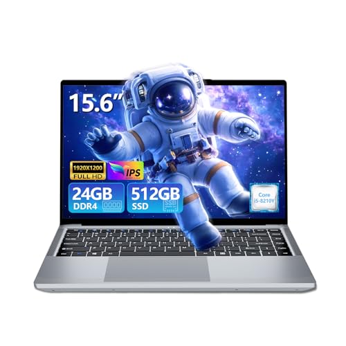 Gaming Laptop, 15.6 inch Laptop i5 Processor （up to 3.60 GHz）, 24GB DDR3 512GB SSD, Full HD 1920X1200 Display, Backlit Keyboard,180 Angle Opening, WiFi 5,HDMI,Win 11 pro,Gaming Computer