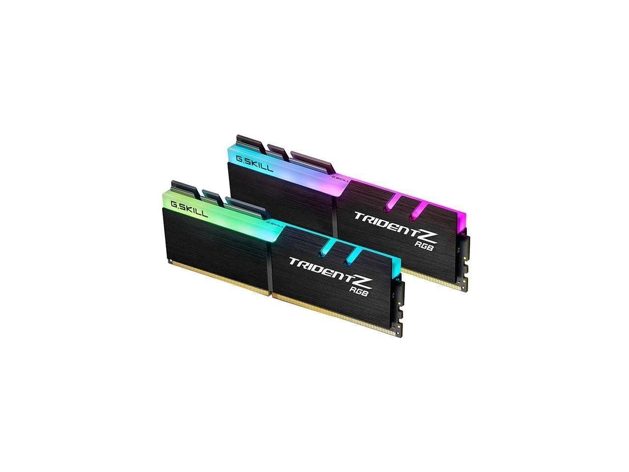 G.SKILL TridentZ RGB Series 16GB (2 x 8GB) 288-Pin SDRAM DDR4 3600 (PC4 28800) F4-3600C16D-16GTZR