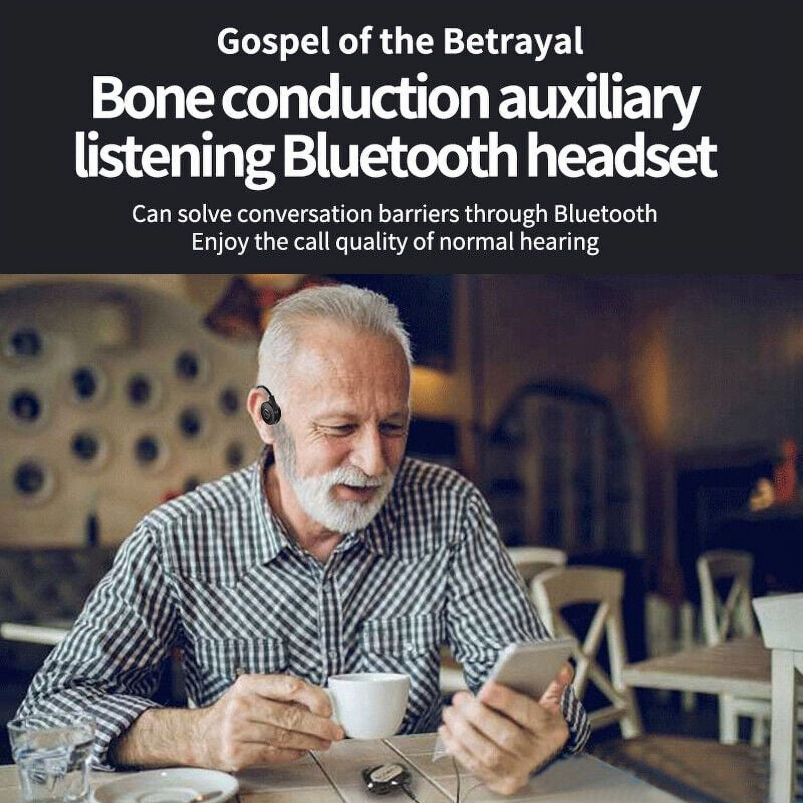 Bluetooth 5.0  Wireless Bone Conduction Headsets Open Ear Headphones MIC