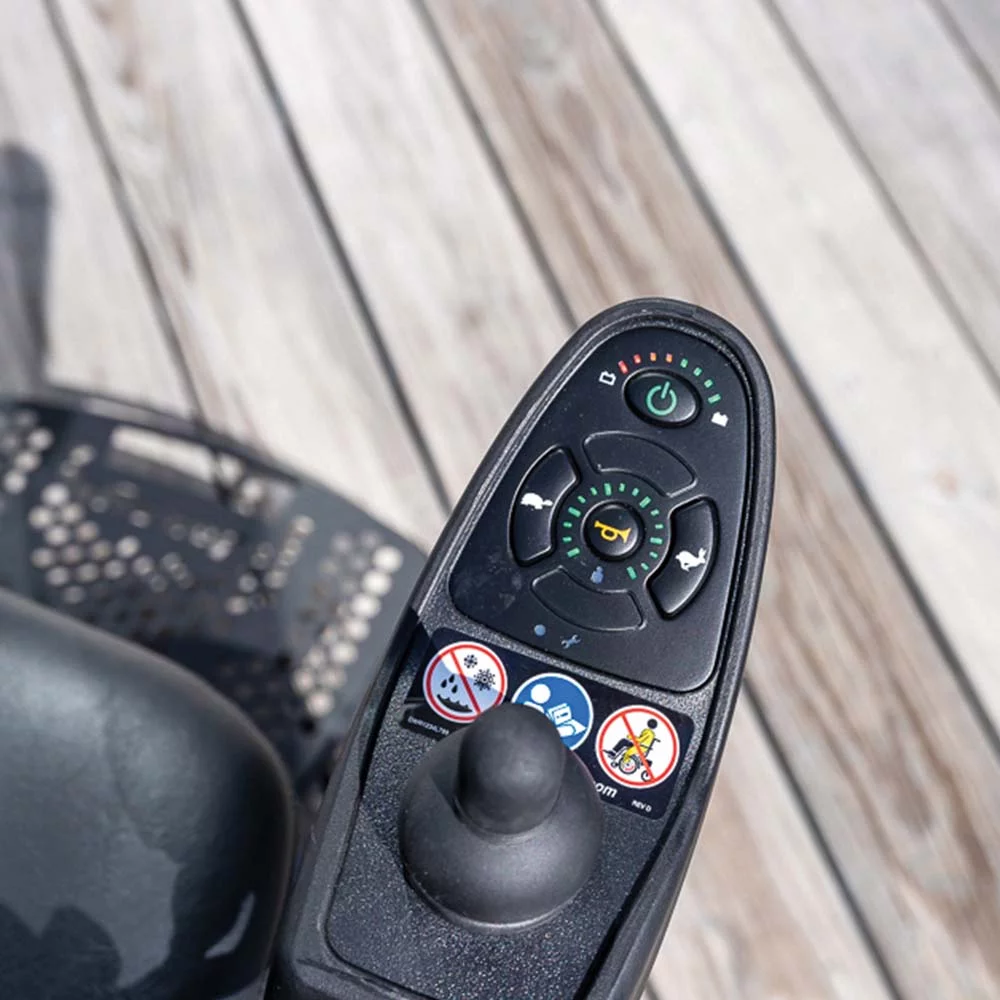 Pride Mobility Jazzy Elite HD Group 2 Heavy Duty Power Chair, Red, 22