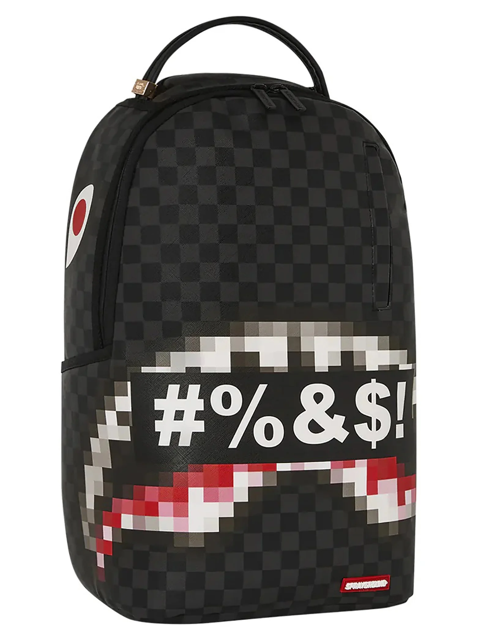 Sprayground Censored Backpack, Black