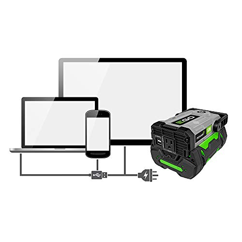 EGO POWER+ Portable Inverter, 400W, Power Inverter Generator, Quiet. Battery and Charger Not Included - PAD5000