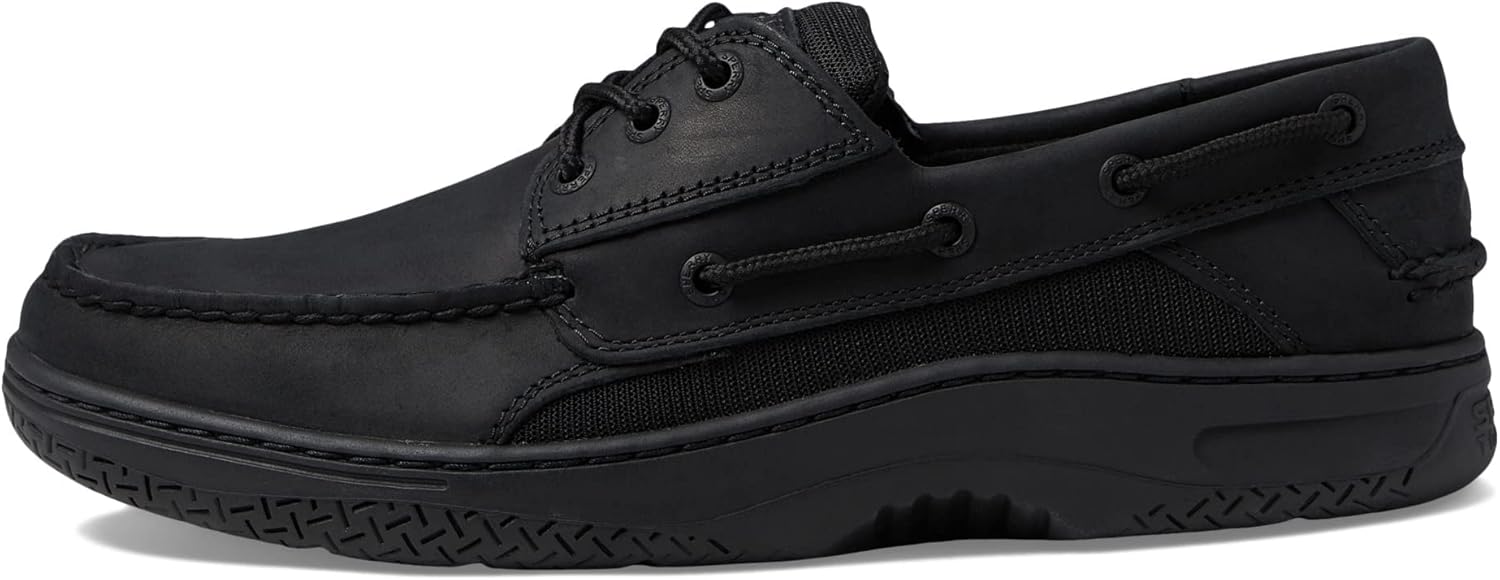 Sperry Men's Billfish 3-Eye Boat Shoe Black 10 M