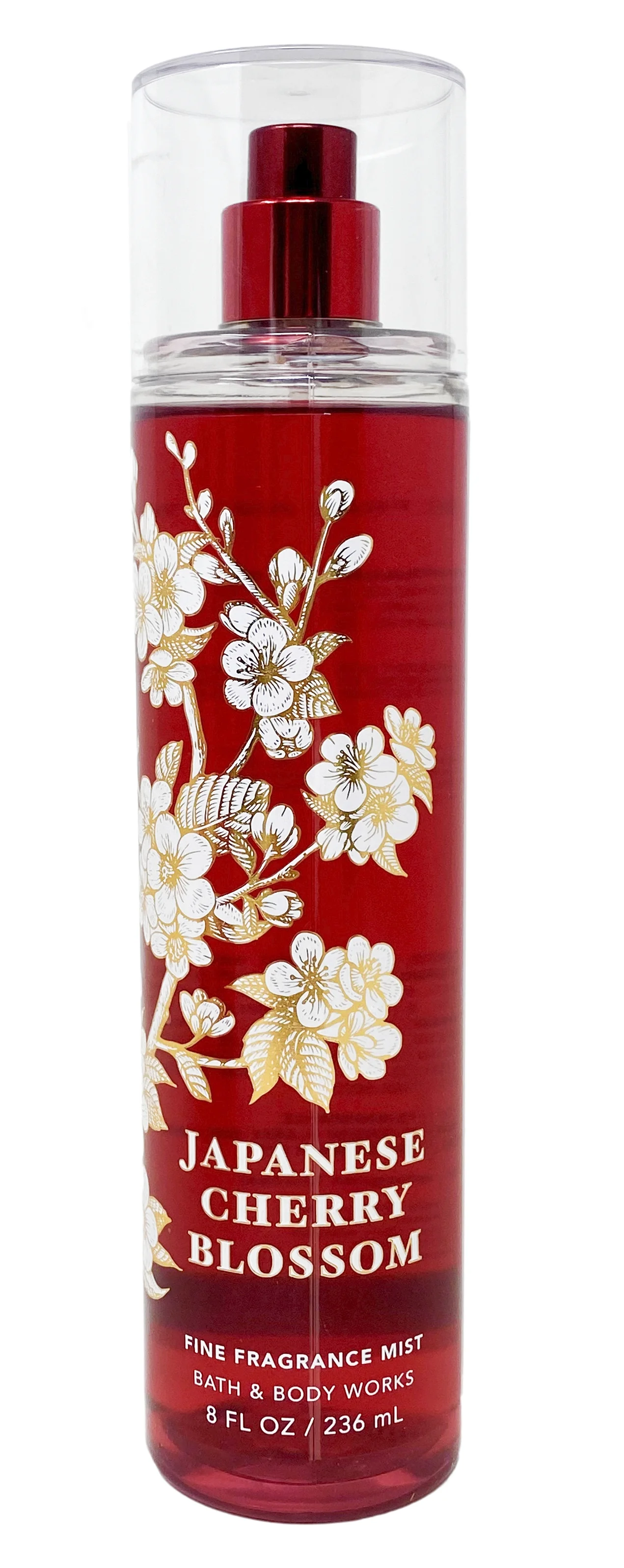 Bath & Body Works Japanese Cherry Blossom - Gift Bag Set - Fine Fragrance Mist, Shower Gel , Body Lotion and Hand Cream With a Natural Oats Sample Soap