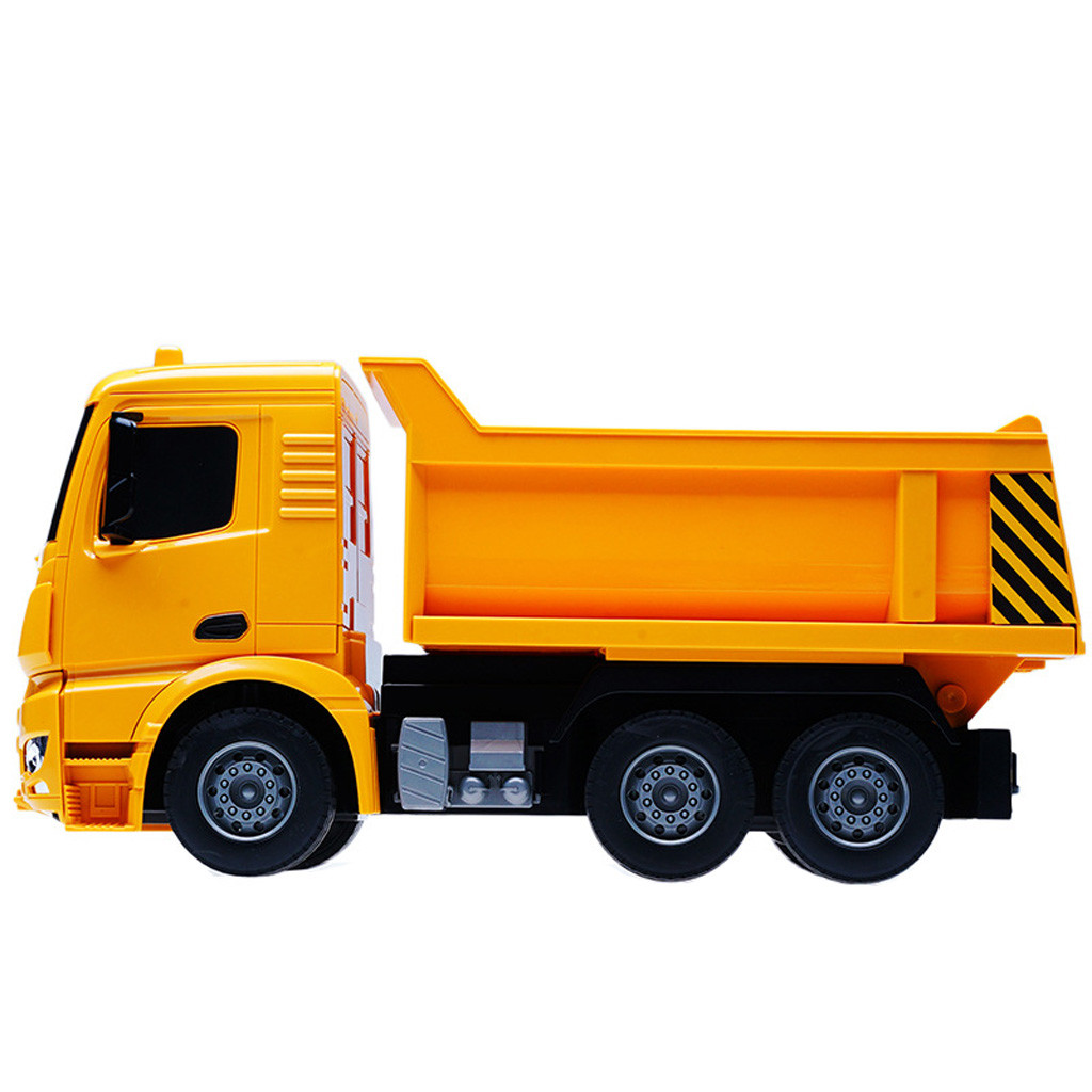 Rc Toy 4Ch Remote Control Big Dump Truck Loaded Sand Vehicle Toys 1/26 Scale