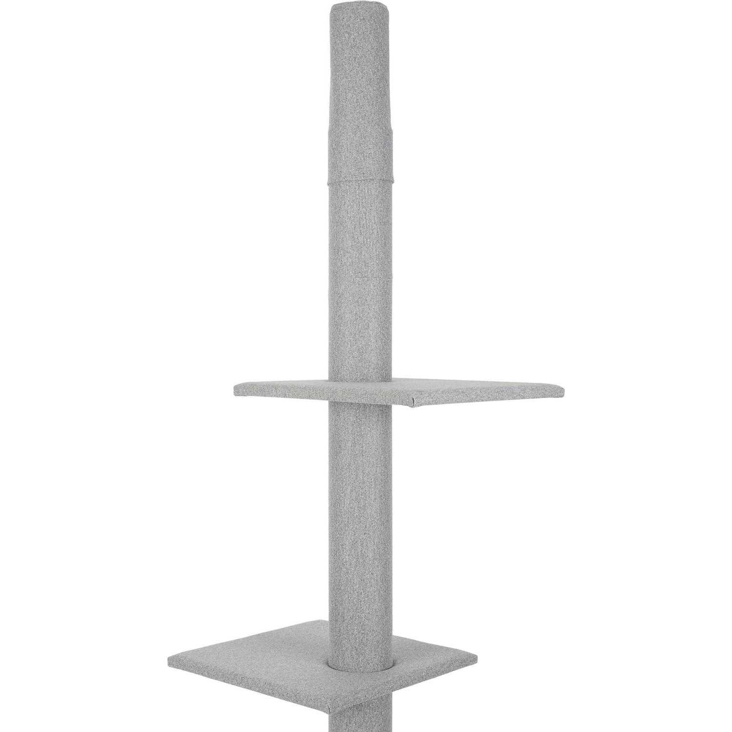 Frisco 88 to 106-in 3 Level Floor to Ceiling Heavy Duty Cat Tower - Pet Supplies online store