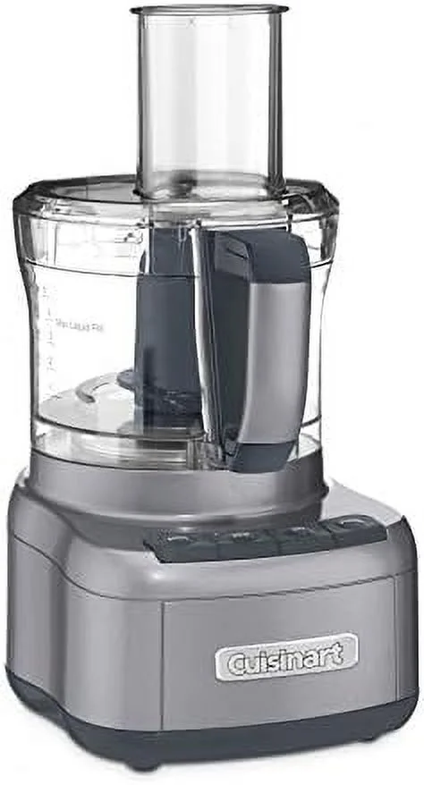 Open Box Cuisinart FP-8GMFR Elemental 8 Cup Food Processor - Gunmetal