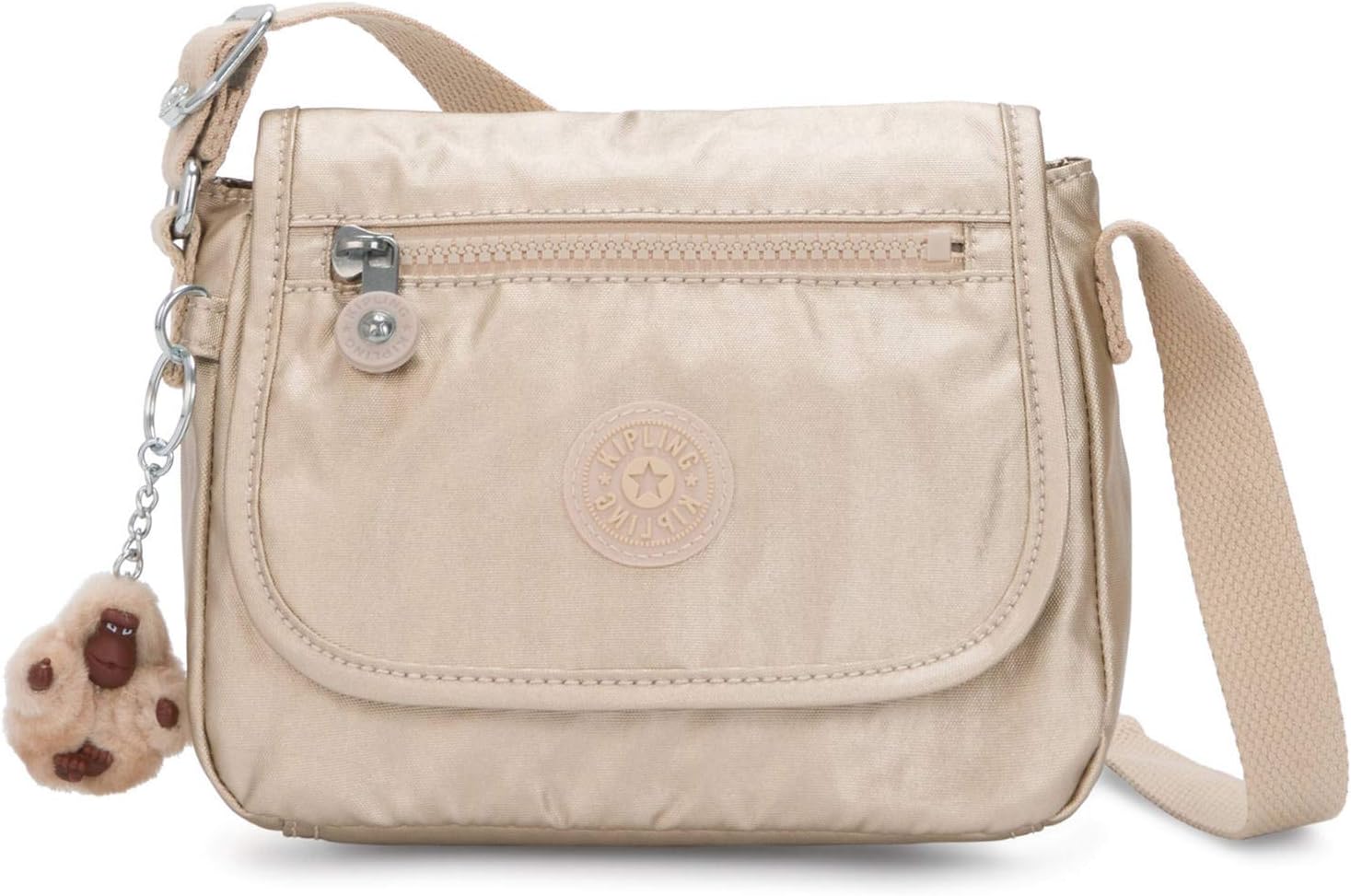 Kipling Sabian Metallic Crossbody Mini Bag