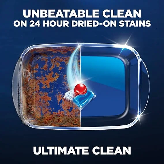 Finish - Quantum - 82ct - Dishwasher Detergent - Powerball - Ultimate Clean & Shine - Dishwashing Tablets - Dish Tabs - Pack of 1 (Packaging May Vary)