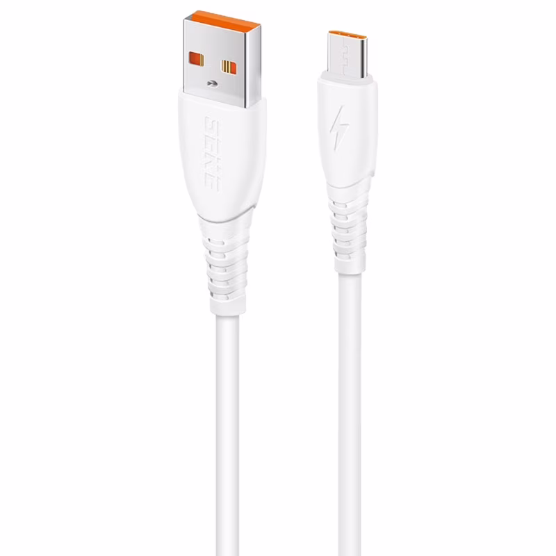 USB to Type C/Micro USB Data Cable, 6A Quick Charging Power Cable Wire Fast and Stable Data Transfer for Tablets Phones
