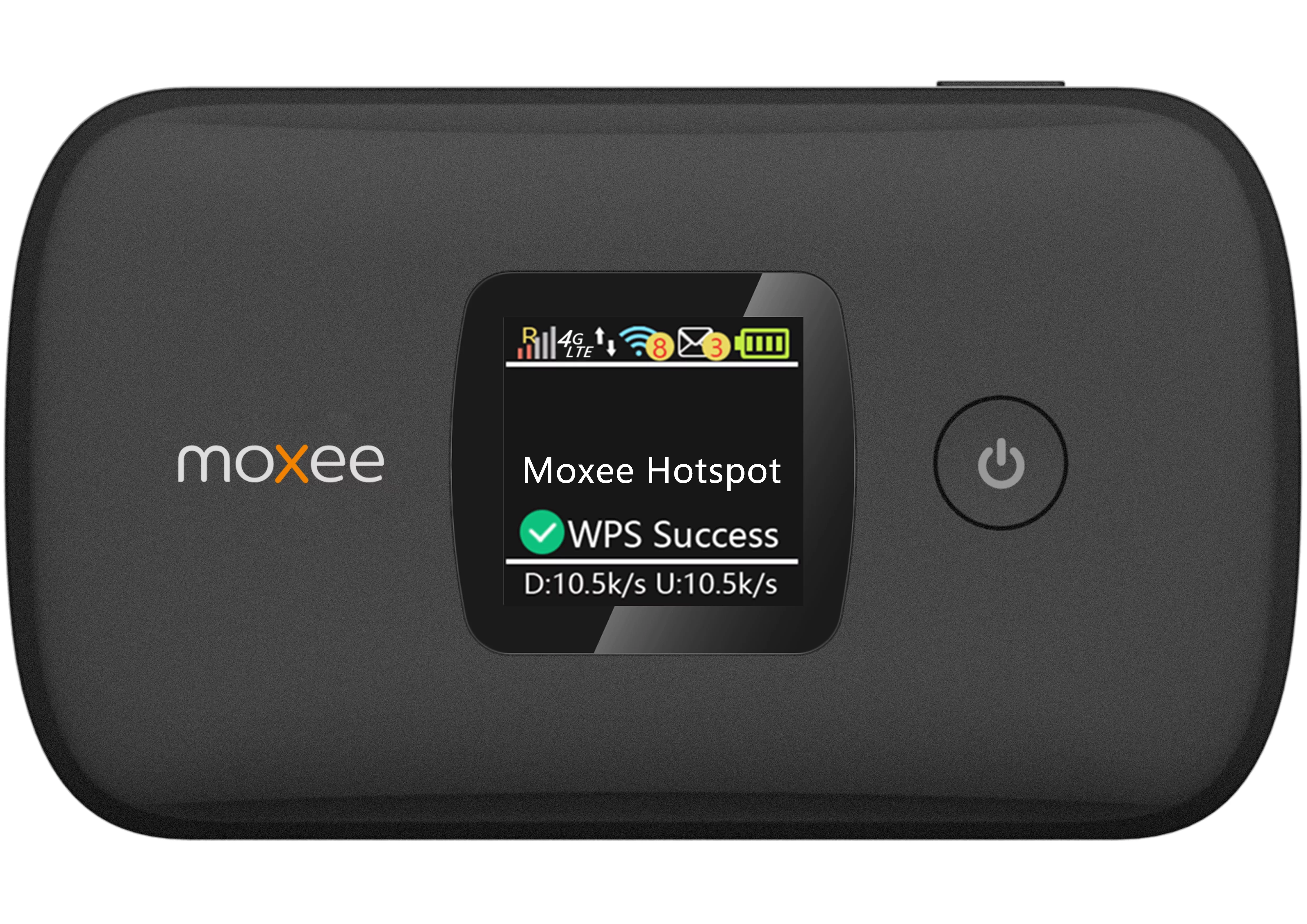 Cricket Wireless Moxie Mobile Hotspot, 256MB, Black - Prepaid Hotspot