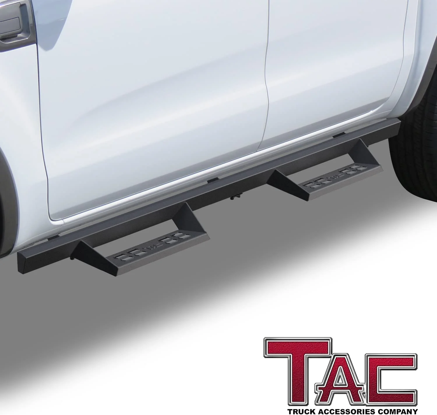 TAC Sniper Running Boards Compatible with 2019-2023 Ford Ranger SuperCrew Cab Truck Pickup 4