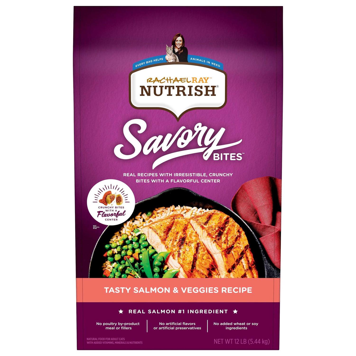 Rachael Ray Nutrish Savory Bites Dry Cat Food - Pet Supplies online store