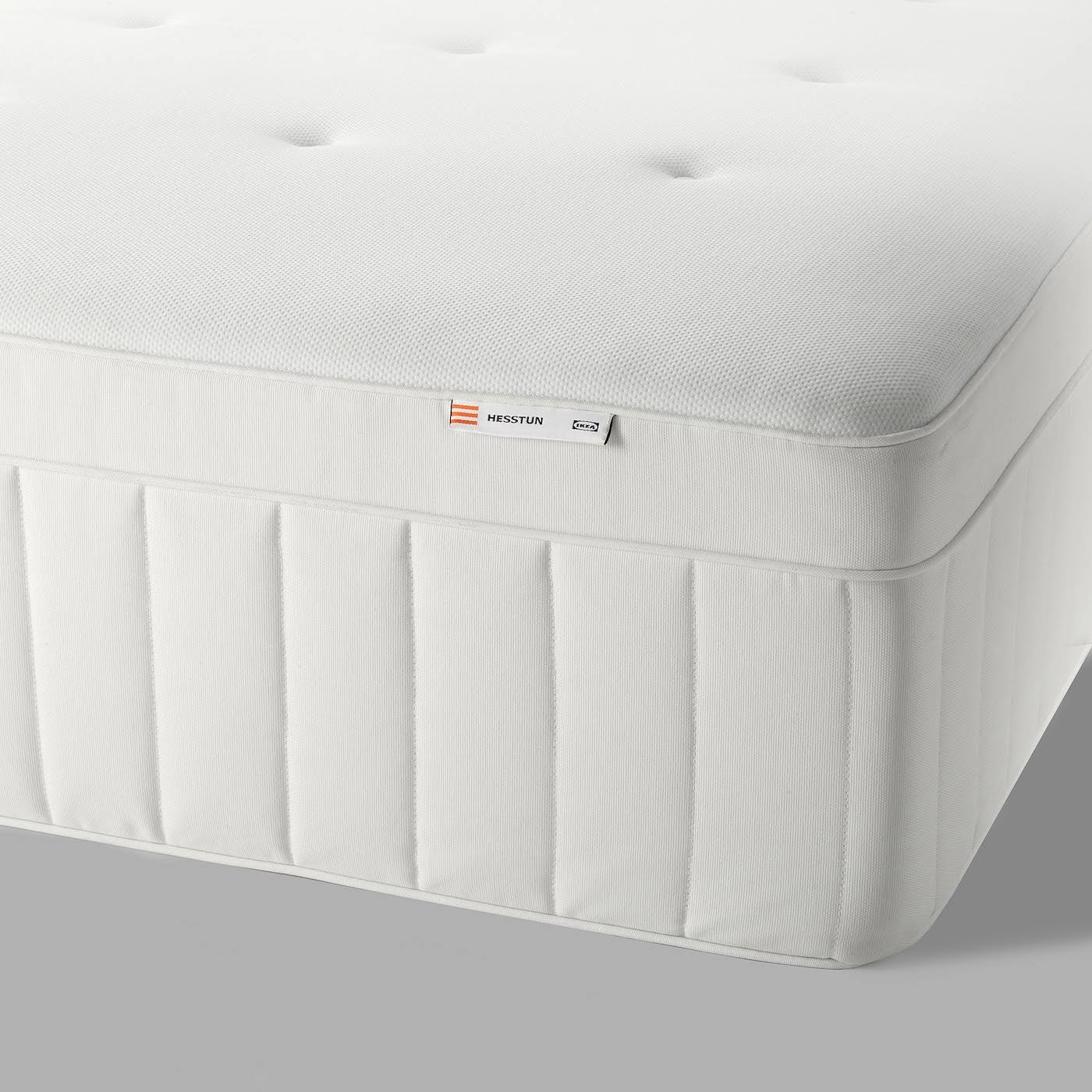 IKEA - HESSTUN Eurotop Mattress, firm/white, King