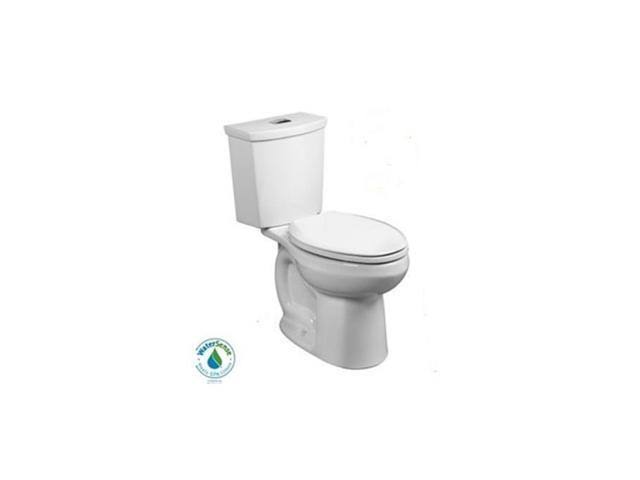 American Standard H2Option Dual Flush Elongated Two-Piece Toilet, White