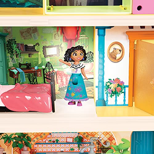 Disney Encanto Magical Madrigal House Playset with Mirabel Doll & 14 Accessories - Features Lights, Sounds & Music!