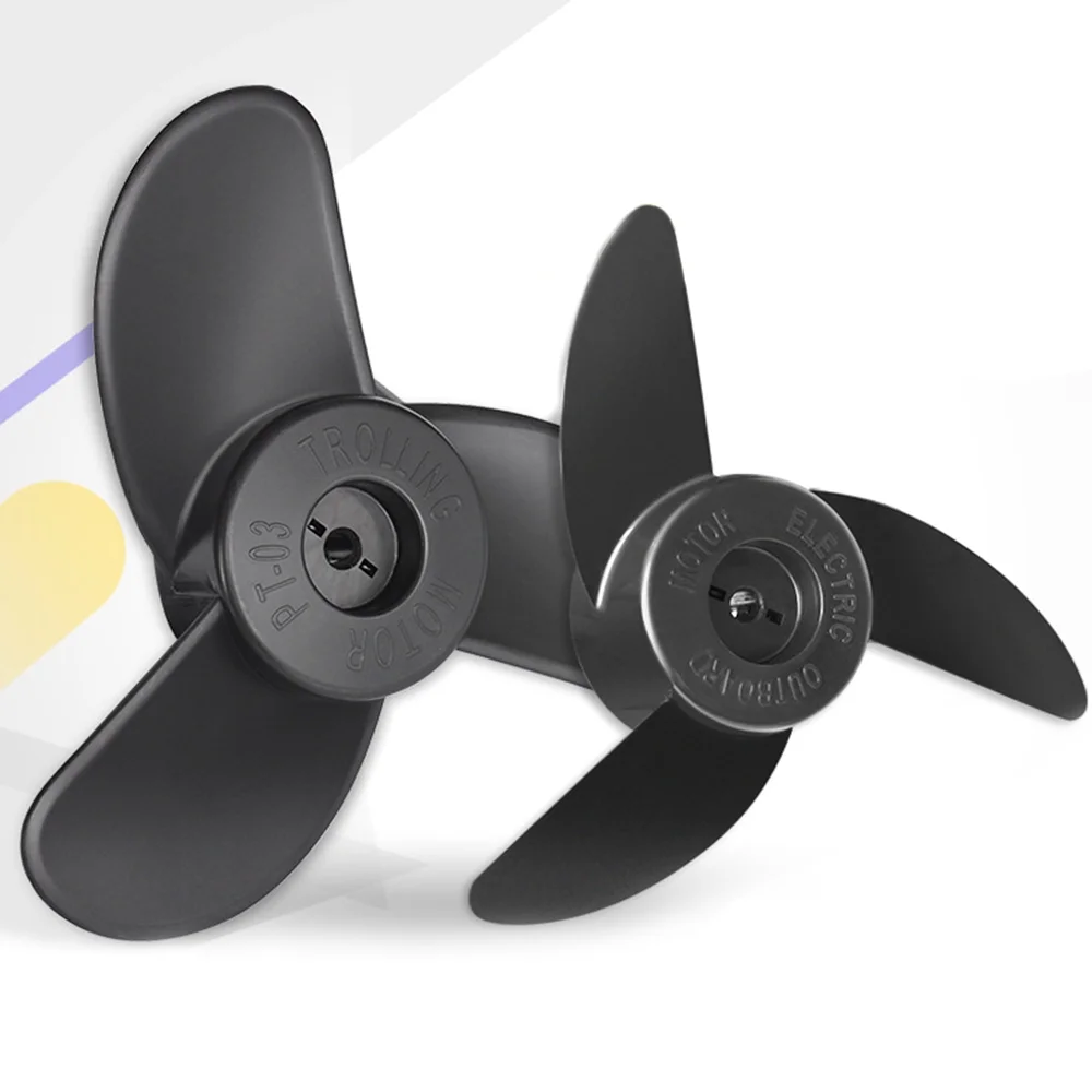 Carevas Electric Outboard Motor Propeller Boat Propeller Kit for Marine Boat