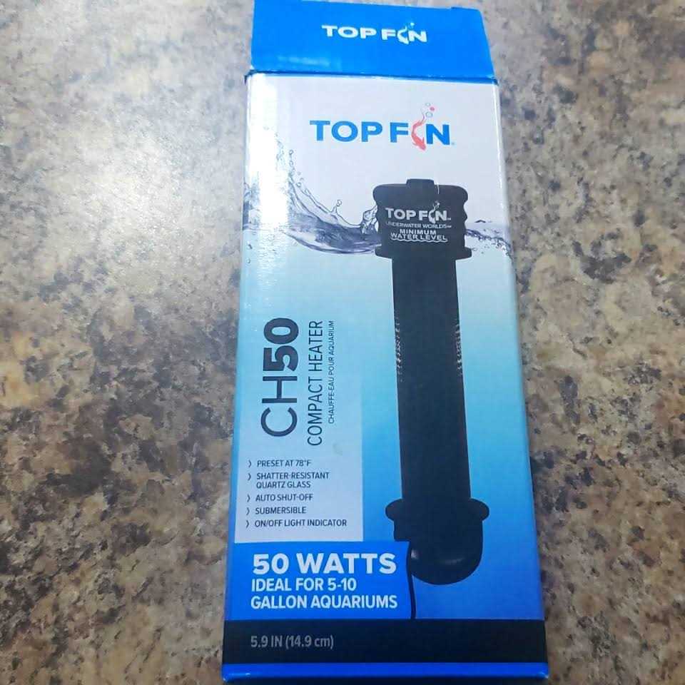 Top Fin Compact Aquarium Heater - Pet Supplies online store