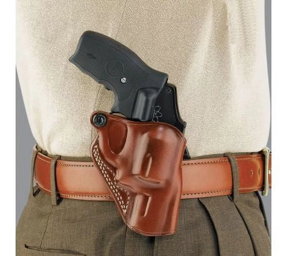 Galco Speed Paddle Holster for Ruger LCR - Black, Right Handed