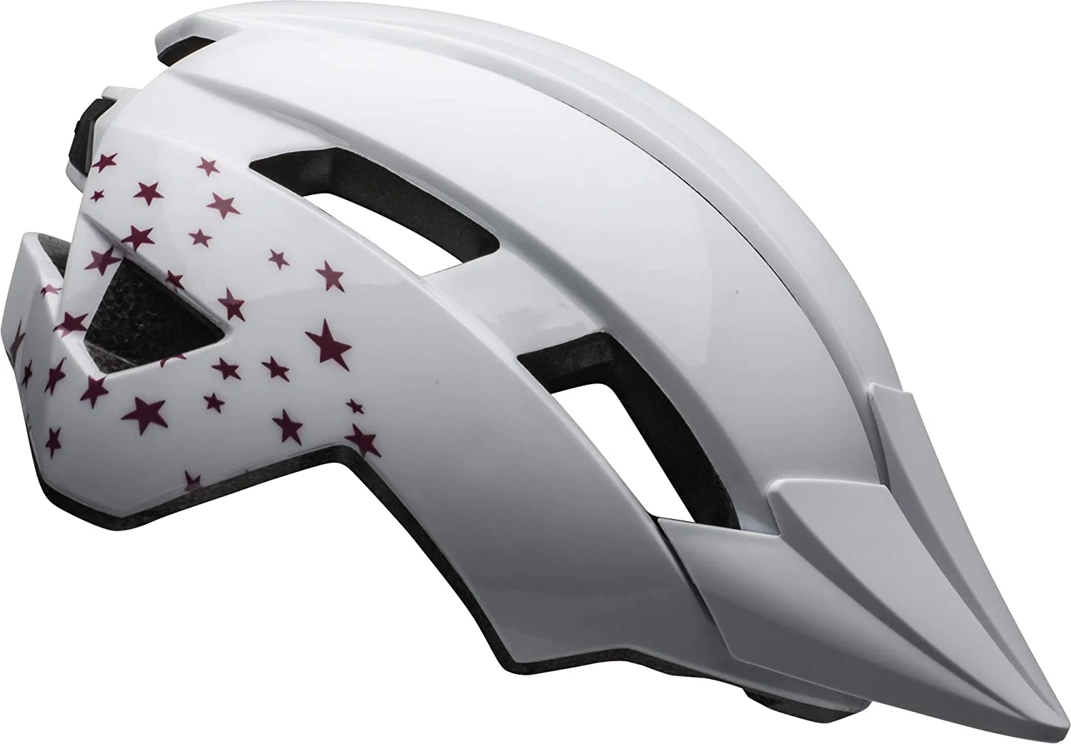Bell Sidetrack II Youth MIPS Helmet 2021 - Stars Gloss White