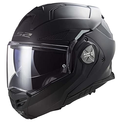 LS2 Helmets Advant X Modular Helmet (Gloss White - Large)