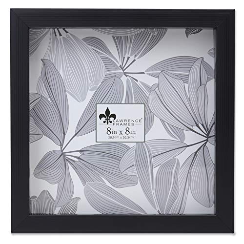 Lawrence Frames 785055 Shadow Box Frame, 5x5, Black