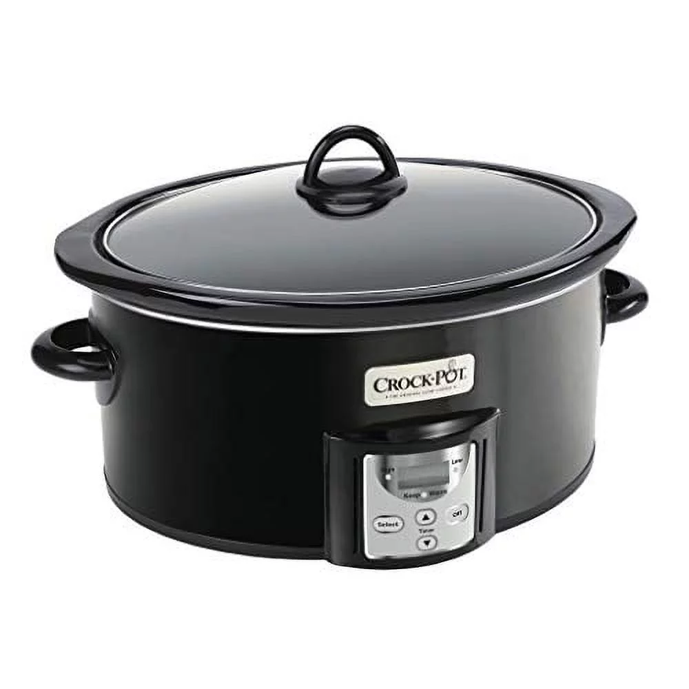 Crock-Pot 4 2091290 Quart Capacity Slow Cooker Small Kitchen Appliance, Black (Used)