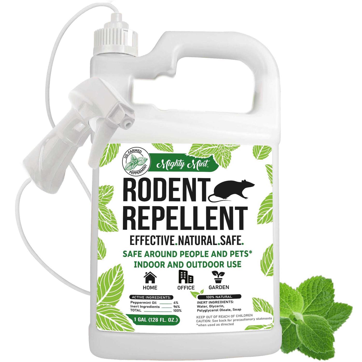 Mighty Mint Gallon Rodent Natural Peppermint Oil Spray - Pet Supplies online store