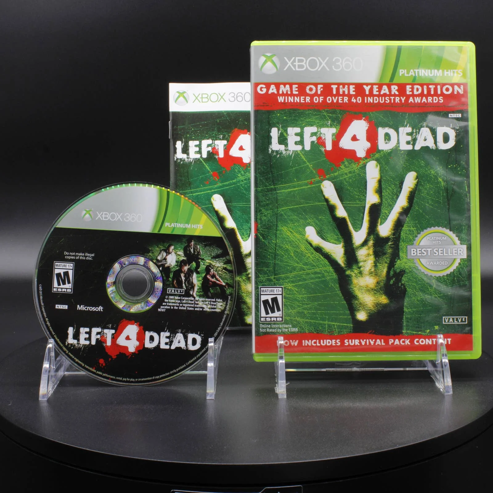 Left 4 Dead | Microsoft Xbox 360 | Game of the Year Edition | Platinum Hits