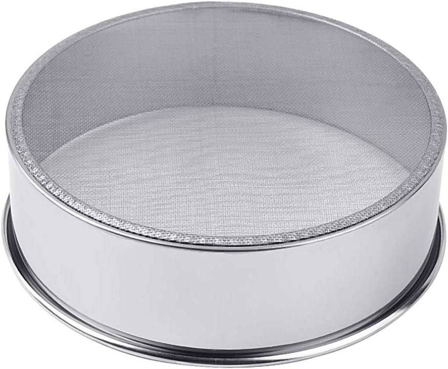 Stainless Steel Fine Mesh Oil Strainer Flour Colander Sifter Sieve Cake Baking C Sieve Sieves And Strainers Flour Sifter Sieve For Baking Sieve Fine Mesh Baking Sieve Baking Sieve Flour Drum Sieve