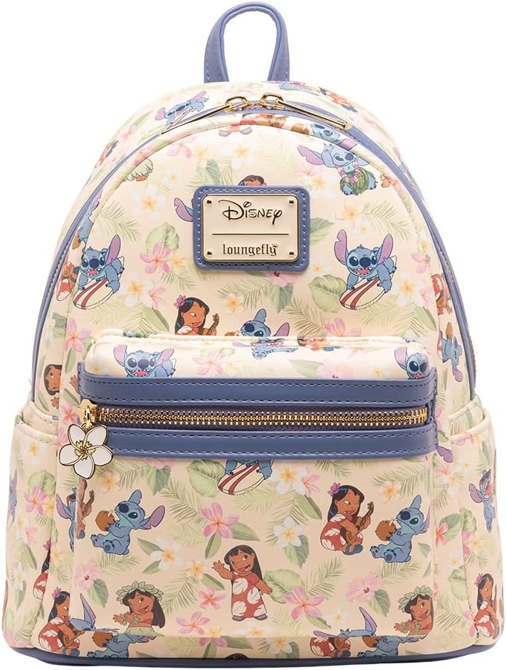 Loungefly Disney Lilo and Stitch Hula Dance Mini Backpack