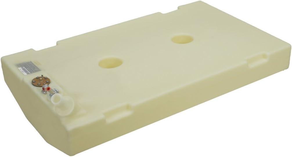 Moeller Marine 032529, Below Deck Permanent Fuel Tank, 29 Gallon - 43.00 in. L x 25.75 in. W x 13.15 in. H