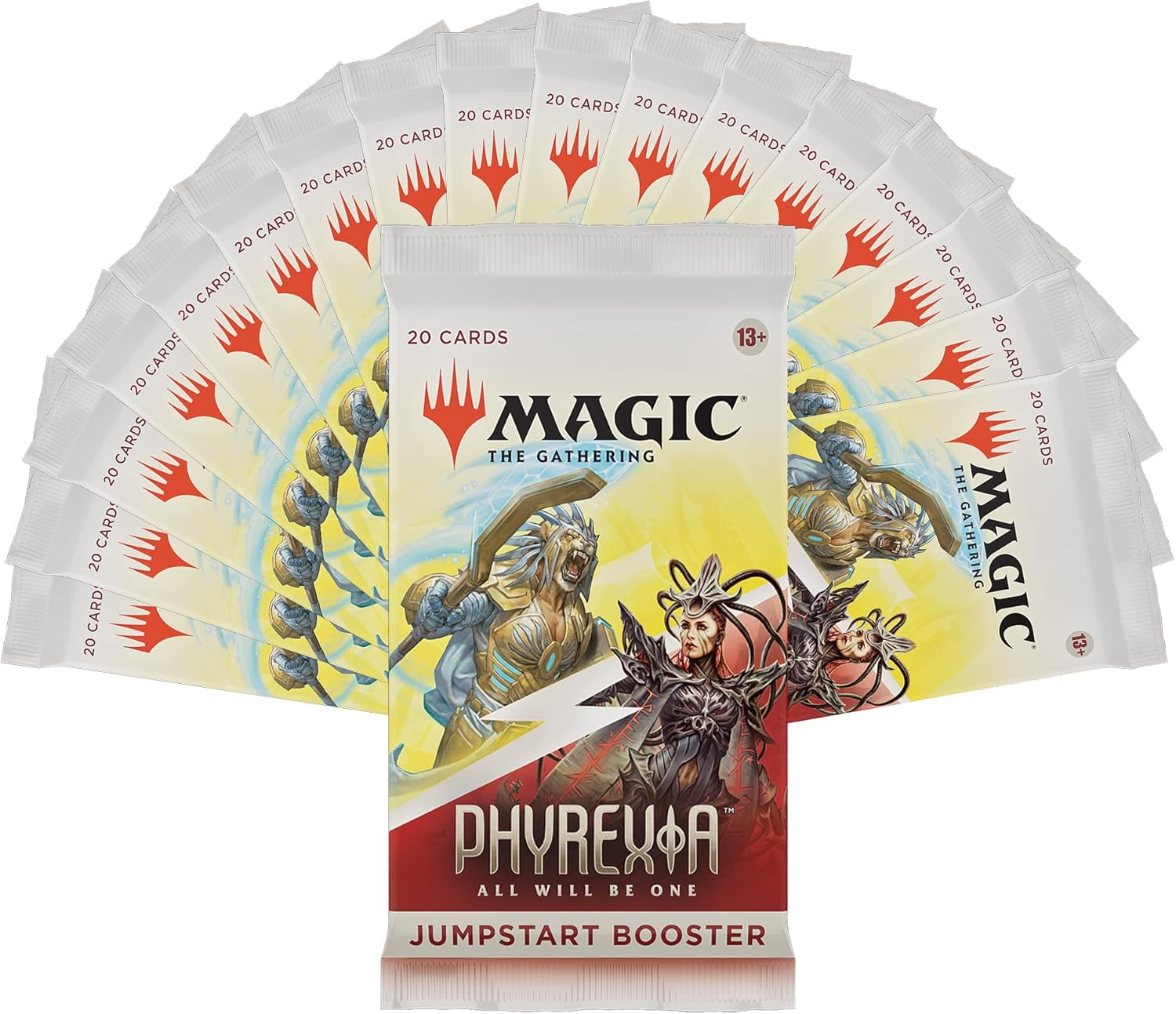 Magic: The Gathering Phyrexia: All Will Be One Jumpstart Booster Box | 18 Packs (360 Magic Cards)