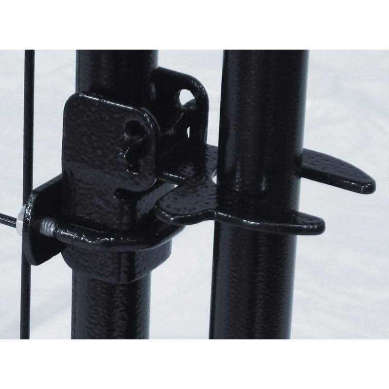 Lucky Dog Black Wire Kennel Gate Latch - Pet Supplies online store