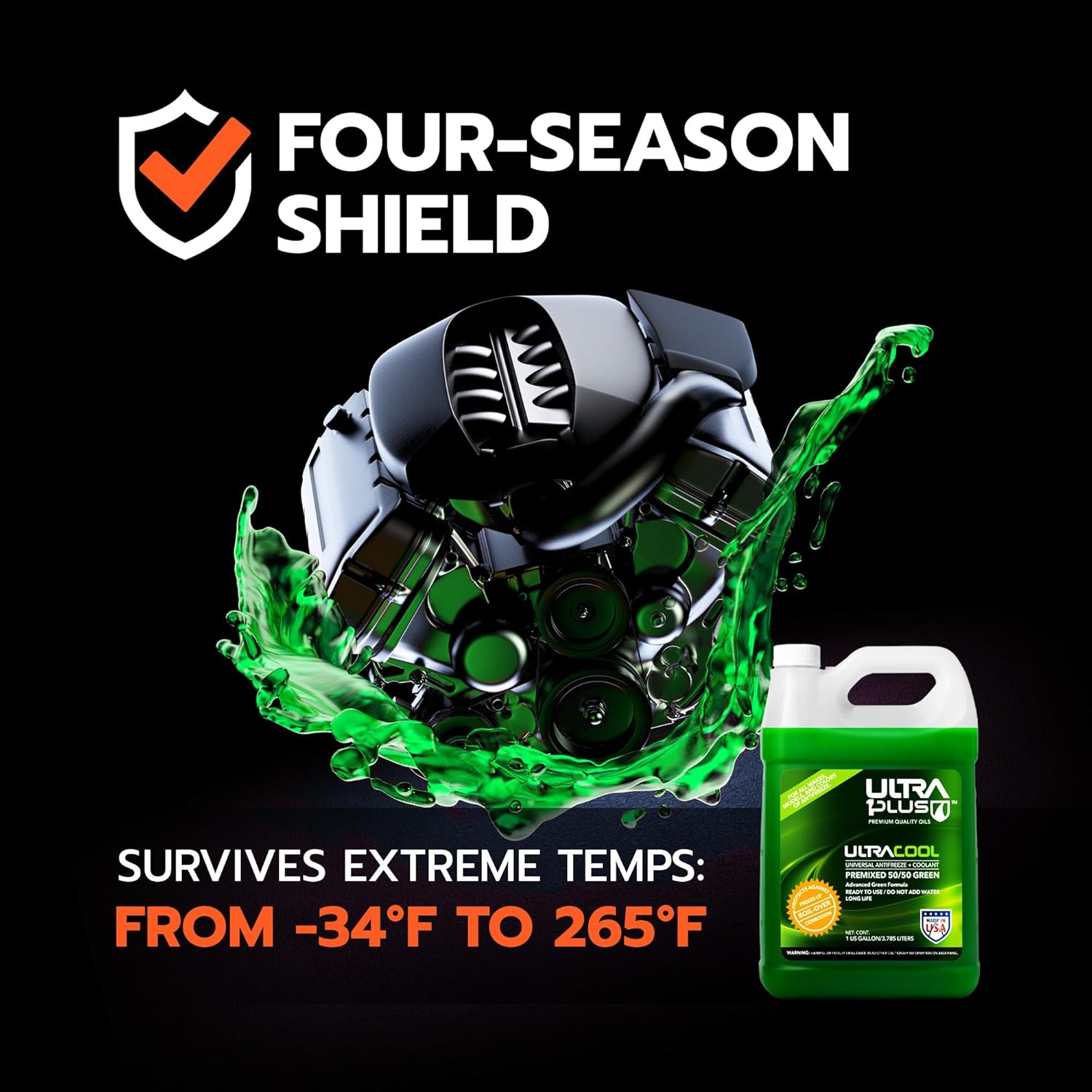 Ultra1Plus ISO 32 AW Hydraulic Oil & Antifreeze Coolant